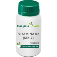 VIT K2 (MK-7) 100 mcg - 60 Cápsulas