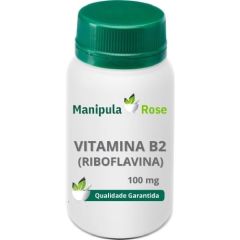 VIT B2 (RIBOFLAVINA) 100 mg - 100 CÁPSULAS