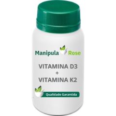 VIT D3 + VIT K2 (MK-7) - 60 Cápsulas